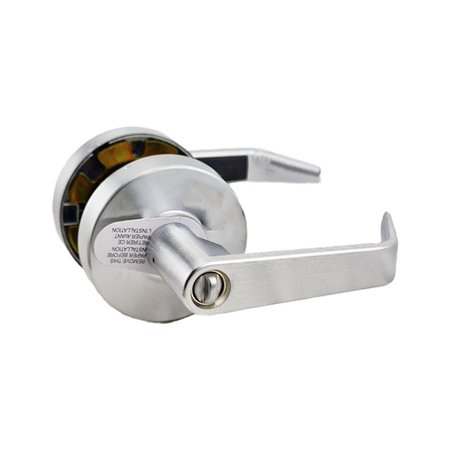 YALE COMMERCIAL Office Entry Augusta Lever Grade 2 Cylindrical Lock with Para Keyway, MCD234 Latch, and 497-114 Stri AU4607LN626